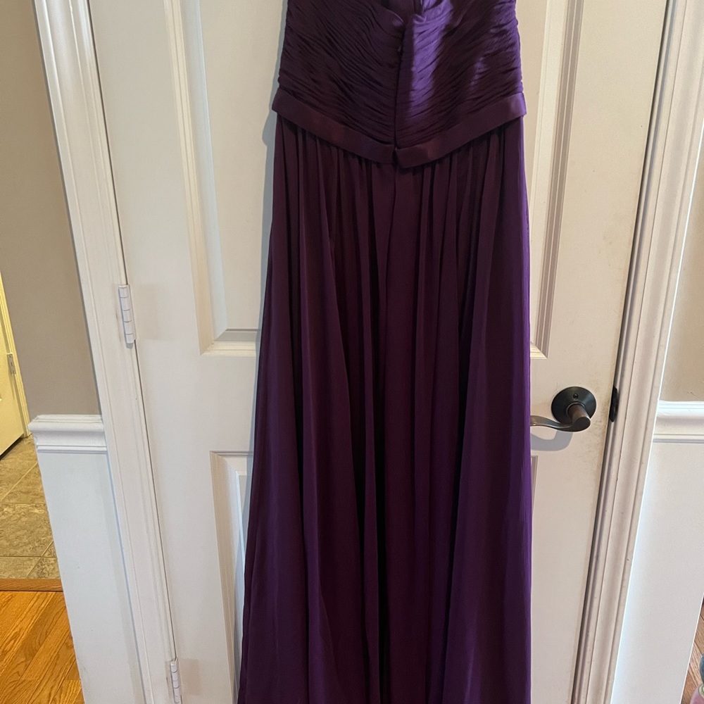 Plum colored prom dress worn once